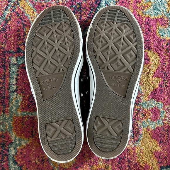 Converse | Unisex black classic All Star lace up sneakers Men’s 9.5 Women’s 11.5 - Picture 7 of 16